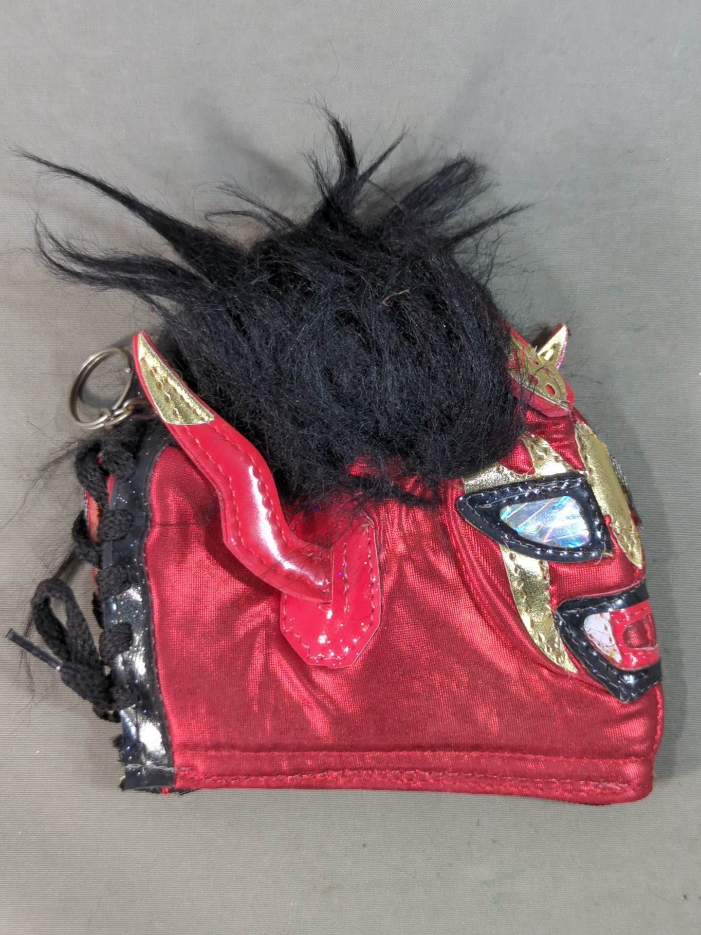 獣神サンダー・ライガー マスクコインケース(赤×金)