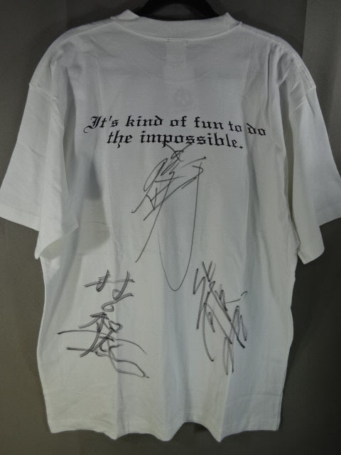 【3選手直筆サイン入り】前田日明 Captured Tシャツ①(ホワイト)
