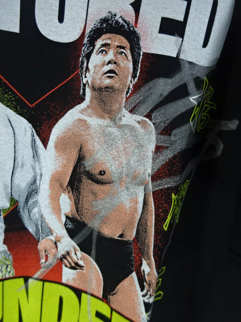 【直筆Wサイン入り】前田日明×天龍源一郎 コラボTシャツ