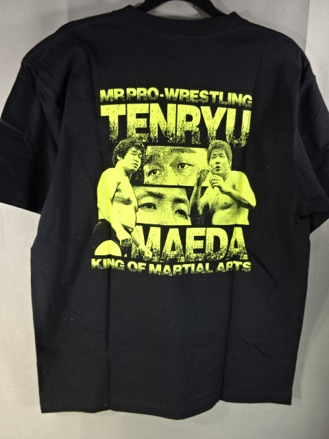 【直筆Wサイン入り】前田日明×天龍源一郎 コラボTシャツ