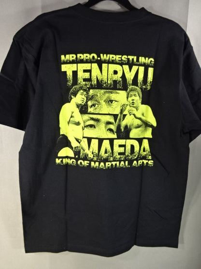 【直筆Wサイン入り】前田日明×天龍源一郎 コラボTシャツ