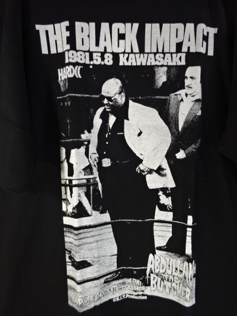 アブドーラ・ザ・ブッチャー KAWASAKI NIGHT(IWGPブラック) Tシャツ