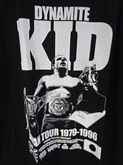 ダイナマイト・キッド スタンピードブラック Tシャツ