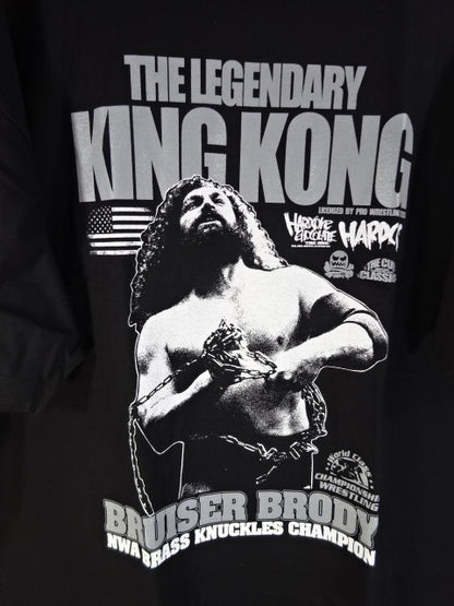 ブルーザー・ブロディ レジェンダリー・キングコング(ブラック) Tシャツ