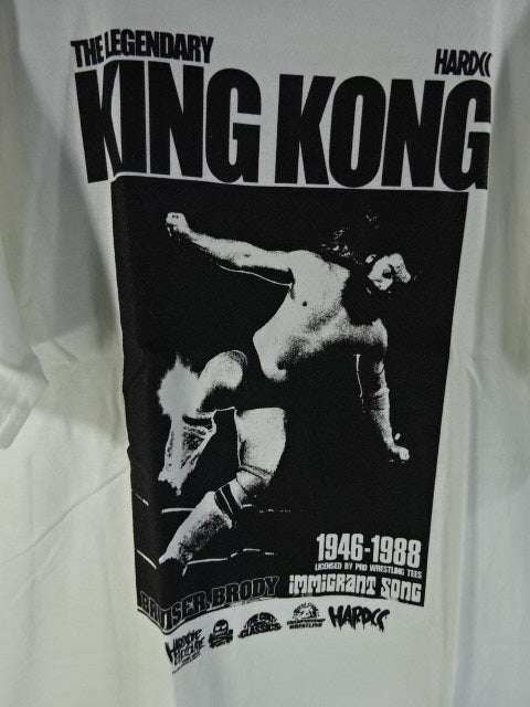 ブルーザー・ブロディ マンハッタンターザン(バニラホワイト) Tシャツ