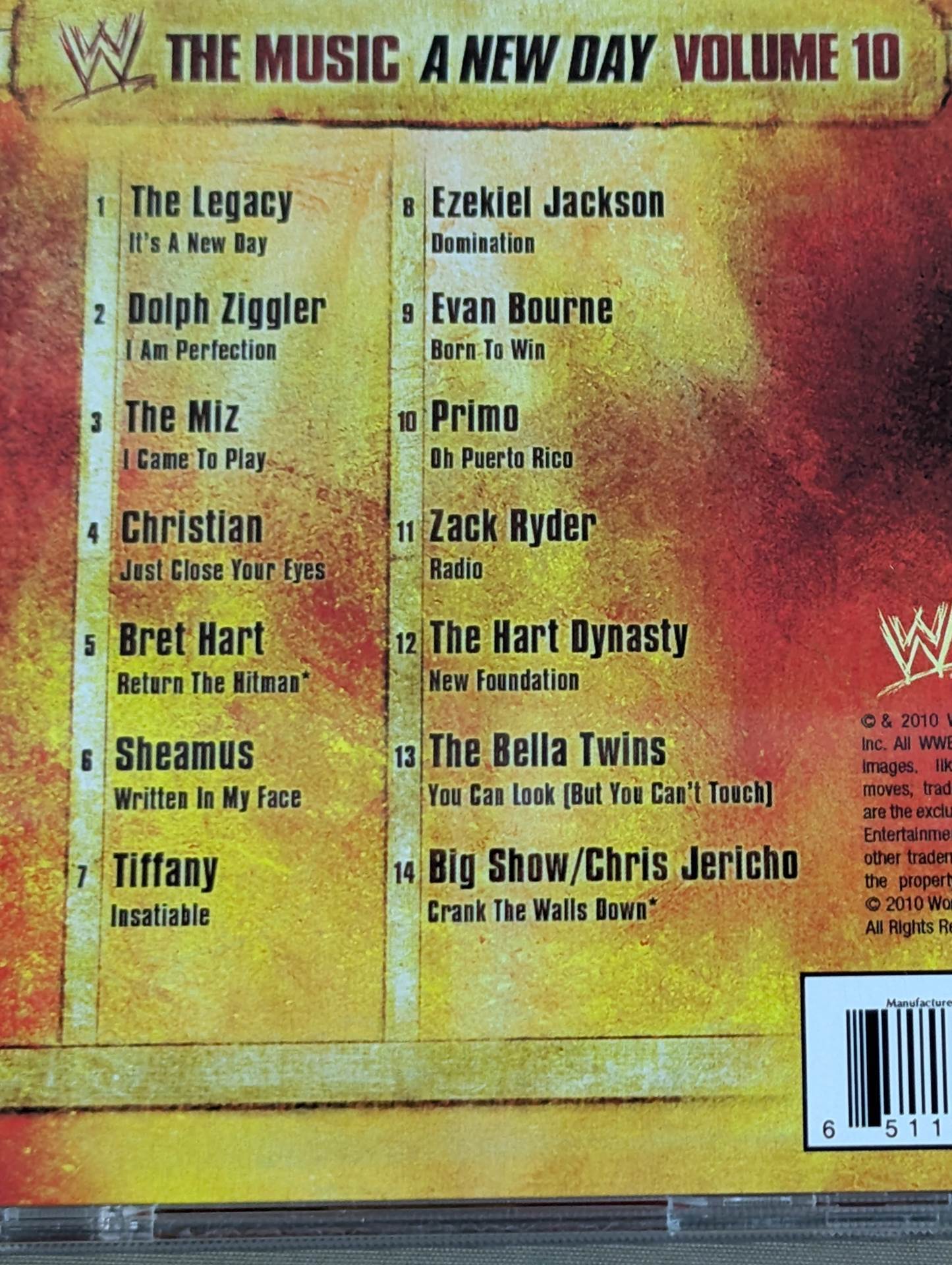 WWE THE MUSIC A NEW DAY VOLUME 10