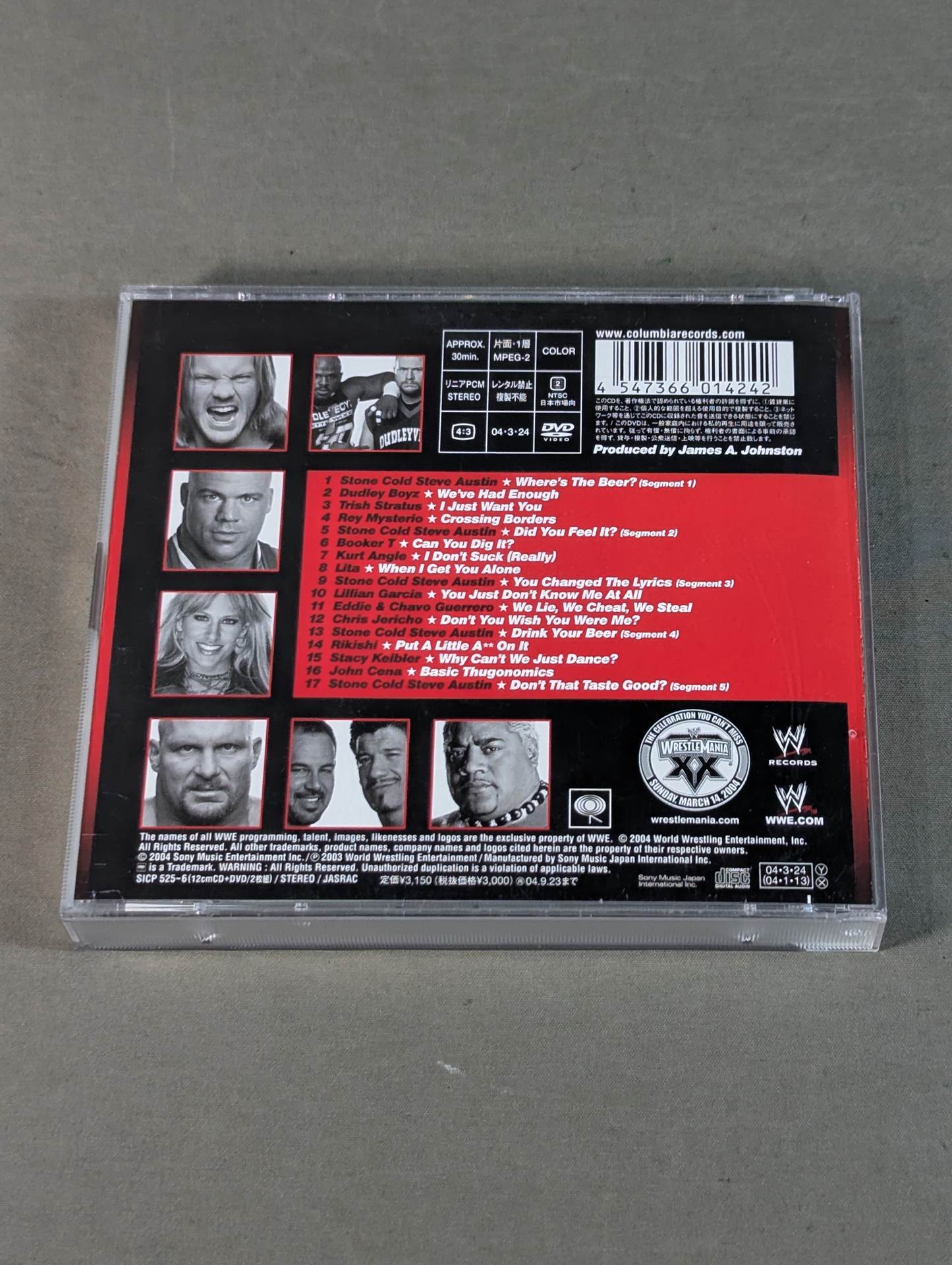 WWE ORIGINALS (Import Disc)