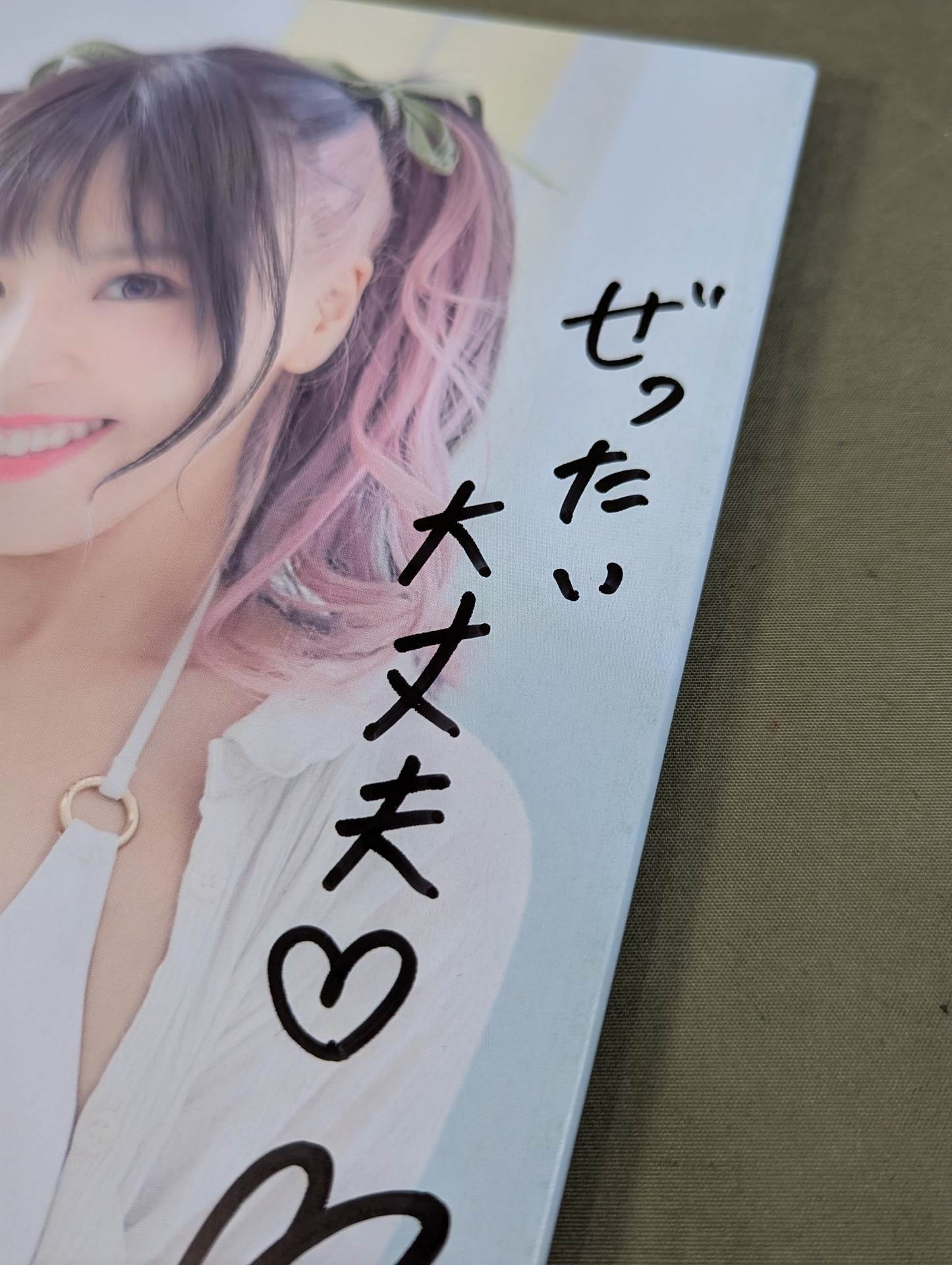【hand signed autograph】 Mina Shirakawa Photo gallery THE VENUS