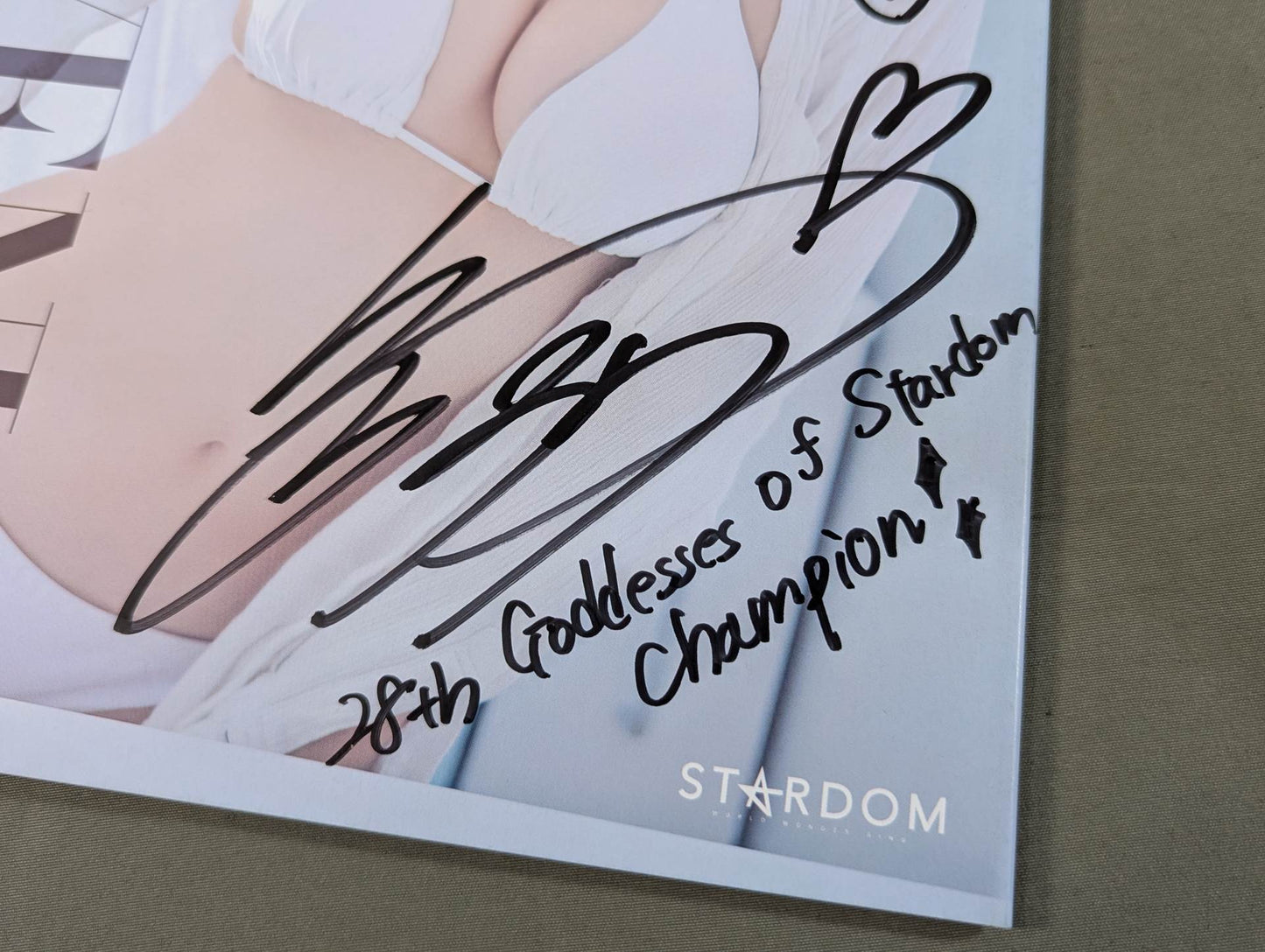 【hand signed autograph】 Mina Shirakawa Photo gallery THE VENUS