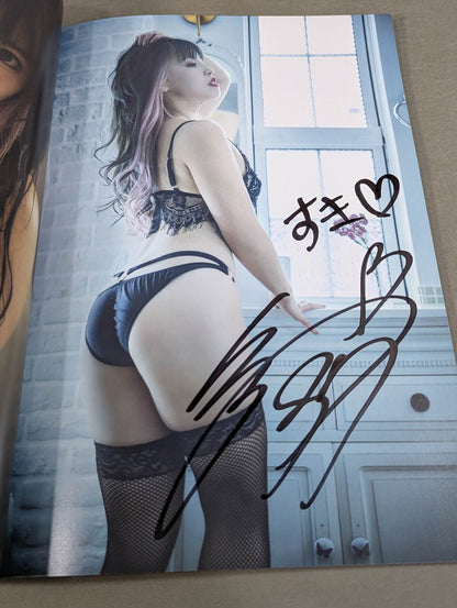 【hand signed autograph】 Mina Shirakawa Photo gallery THE VENUS