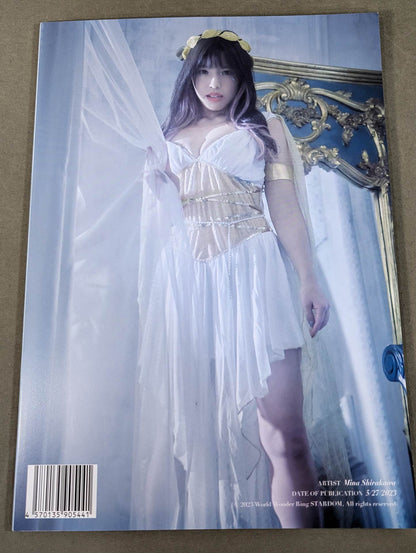 【hand signed autograph】 Mina Shirakawa Photo gallery THE VENUS