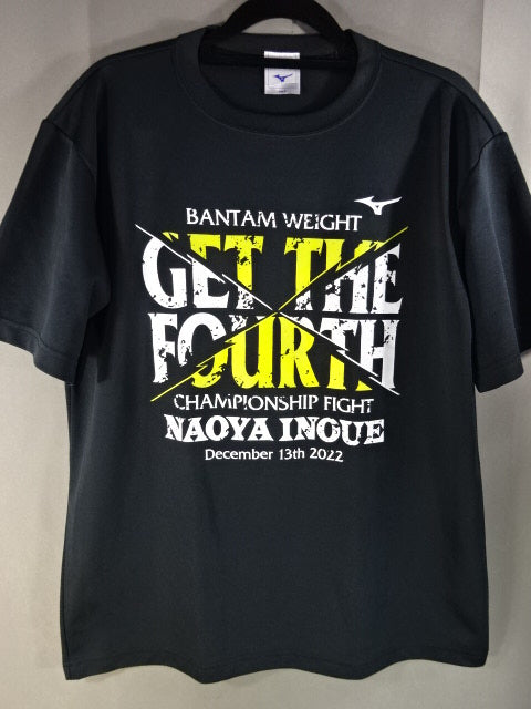 ★チーム井上★ 井上尚弥 2022.12.13 vsポール・バトラー Tシャツ②(ブラック）