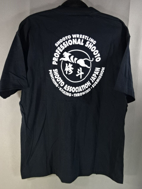 修斗 ロゴ Tシャツ①(ブラック)