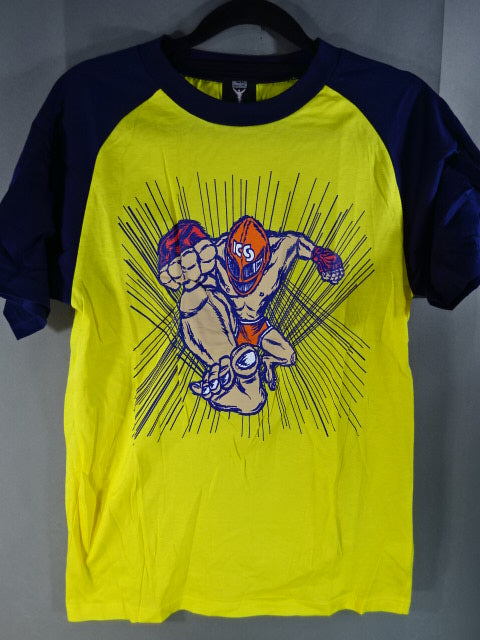 桜庭和志(SAKUマシン) イラスト ラグランTシャツ