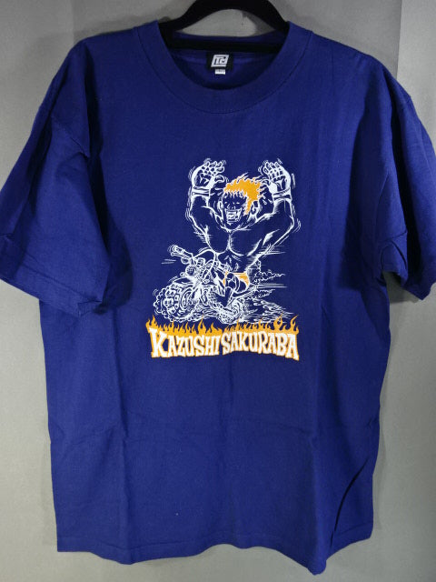 桜庭和志 イラスト Tシャツ①(ネイビー)