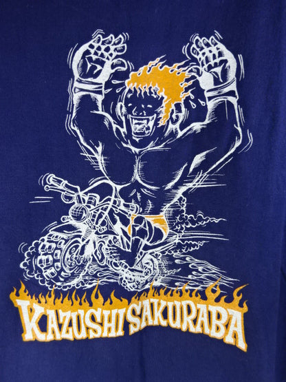 桜庭和志 イラスト Tシャツ①(ネイビー)