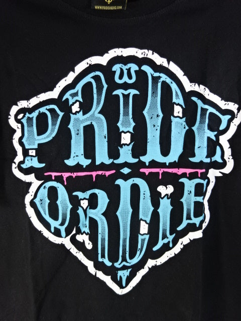 PRIDE OR DIE Tシャツ①(ブラック)