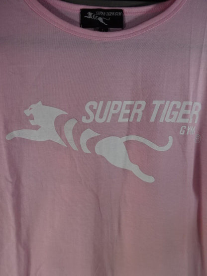 スーパータイガージム Tシャツ①(ピンク)