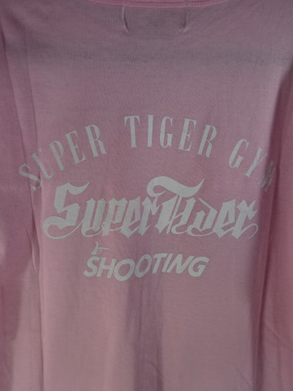 スーパータイガージム Tシャツ①(ピンク)