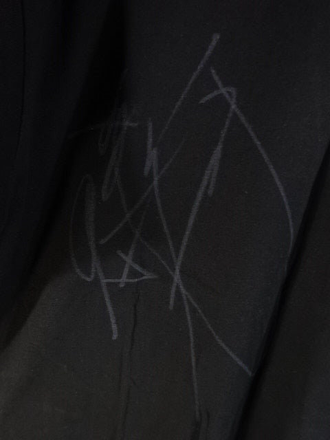 【直筆サイン入り】前田日明 THE OUTSIDER Tシャツ①(ブラック)