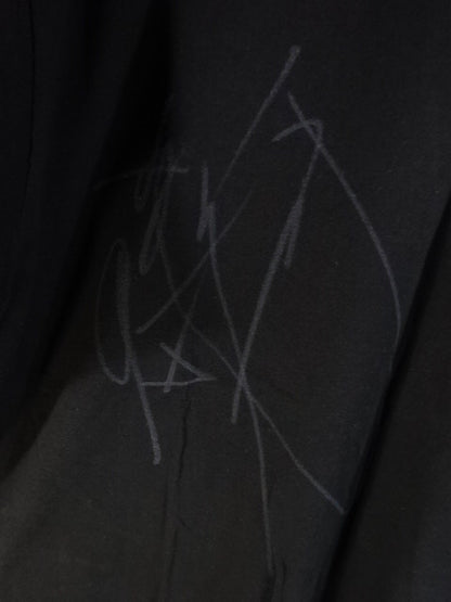 【直筆サイン入り】前田日明 THE OUTSIDER Tシャツ①(ブラック)