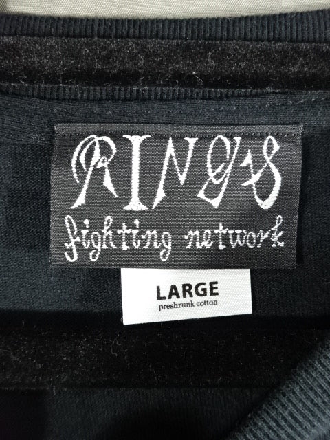 【直筆サイン入り】前田日明 THE OUTSIDER Tシャツ①(ブラック)