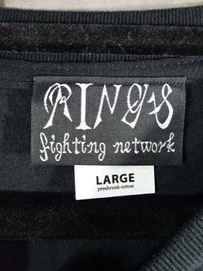 【直筆サイン入り】前田日明 THE OUTSIDER Tシャツ①(ブラック)