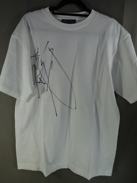 【直筆サイン入り】前田日明 THE OUTSIDER Tシャツ②(ホワイト)
