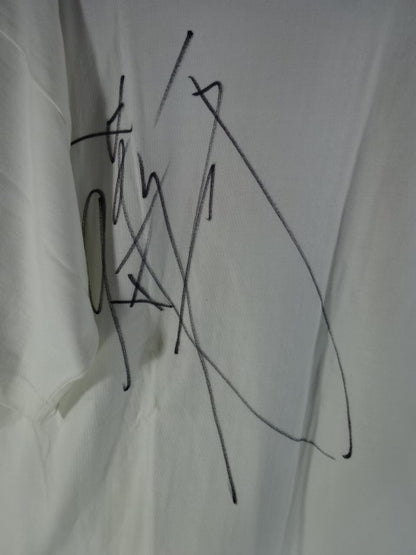 【直筆サイン入り】前田日明 THE OUTSIDER Tシャツ②(ホワイト)