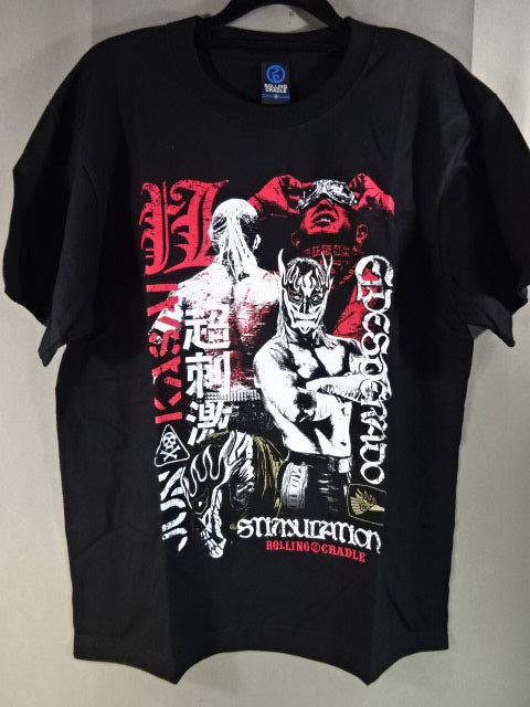 葛西純×エル・デスペラード THE MOST DANGEROUS STIMULATIO Tシャツ