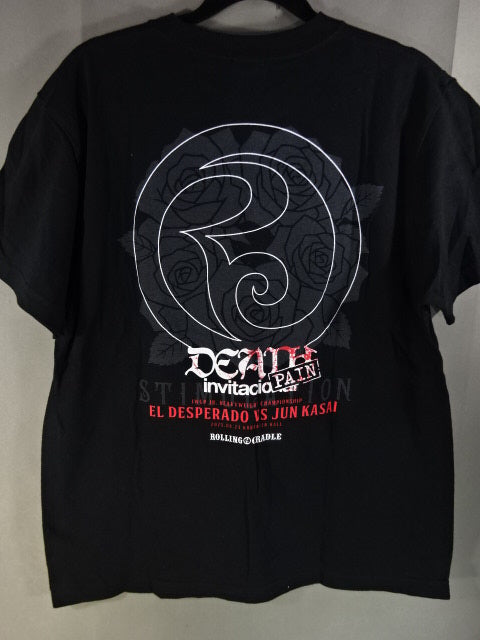 葛西純×エル・デスペラード “DEATH PAIN”invitacional TEE Tシャツ