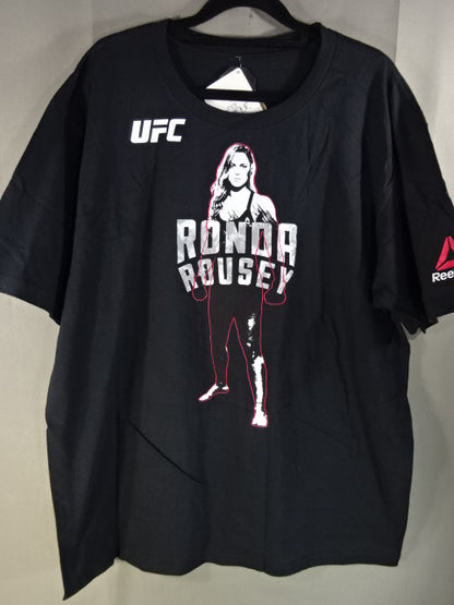 ロンダ・ラウジー ピクチャーTシャツ①(UFC / ブラック)