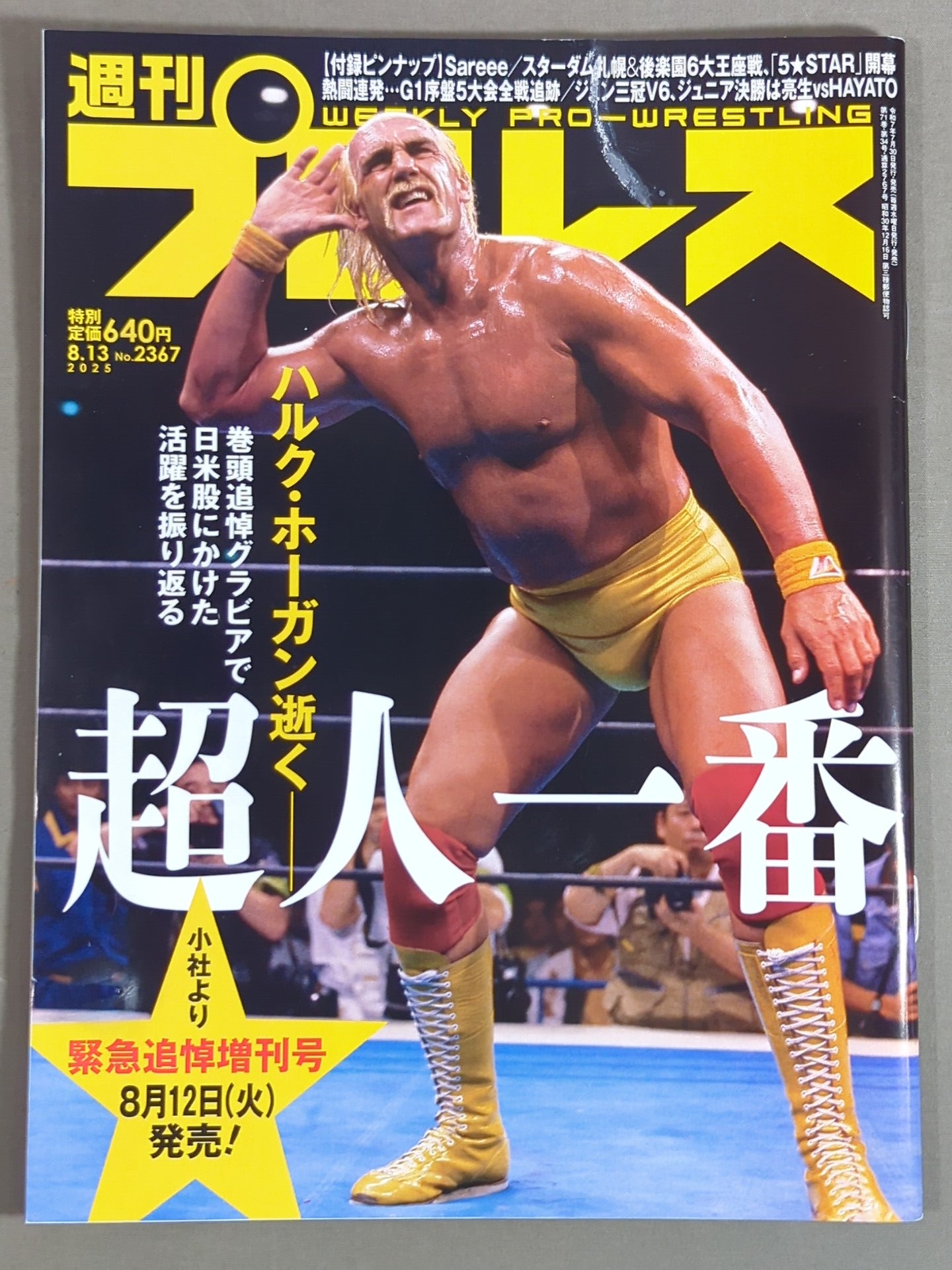週刊プロレス2367