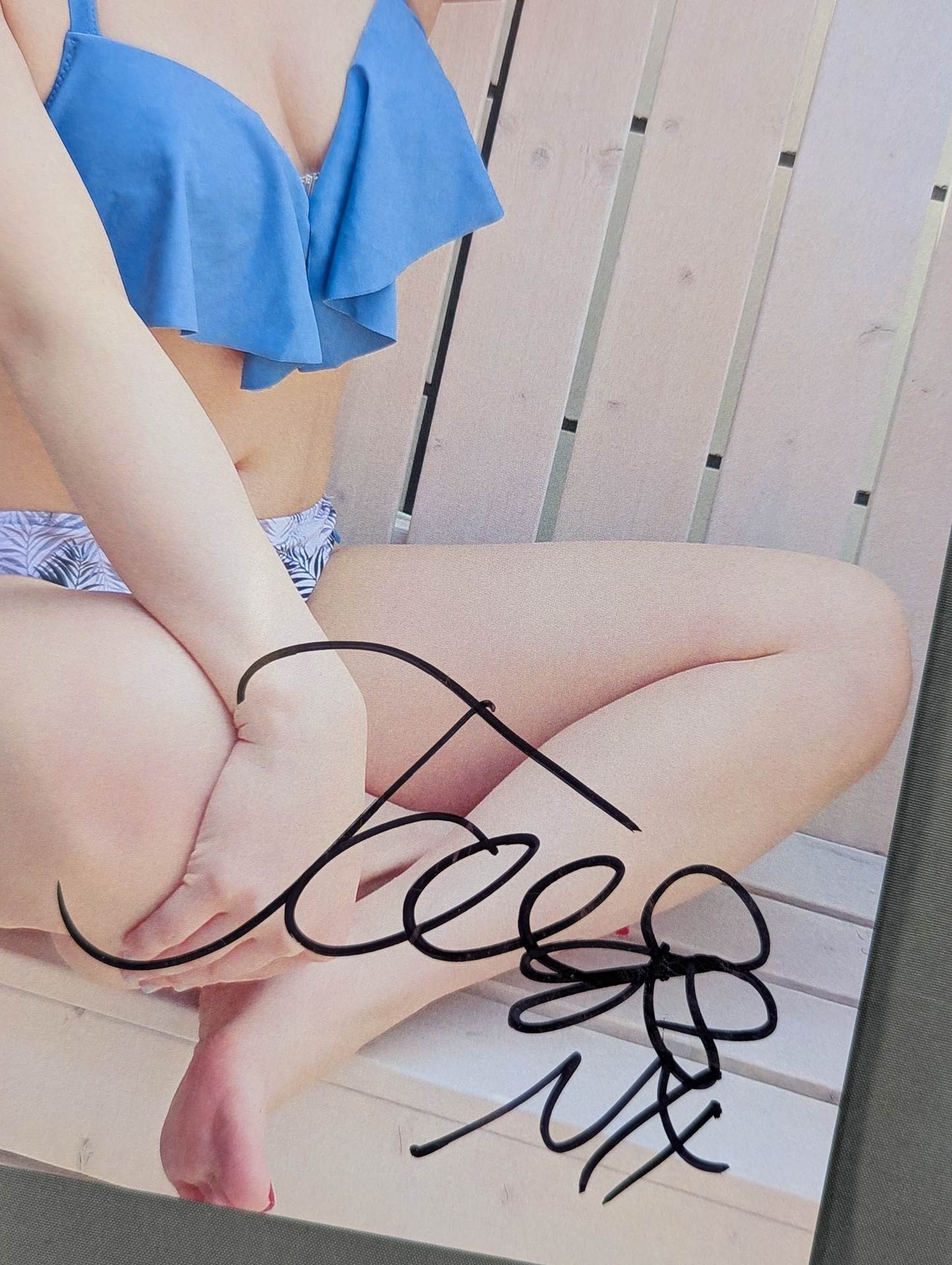 アクトレスガールズ 直筆サイン入りポートレート 2枚セット