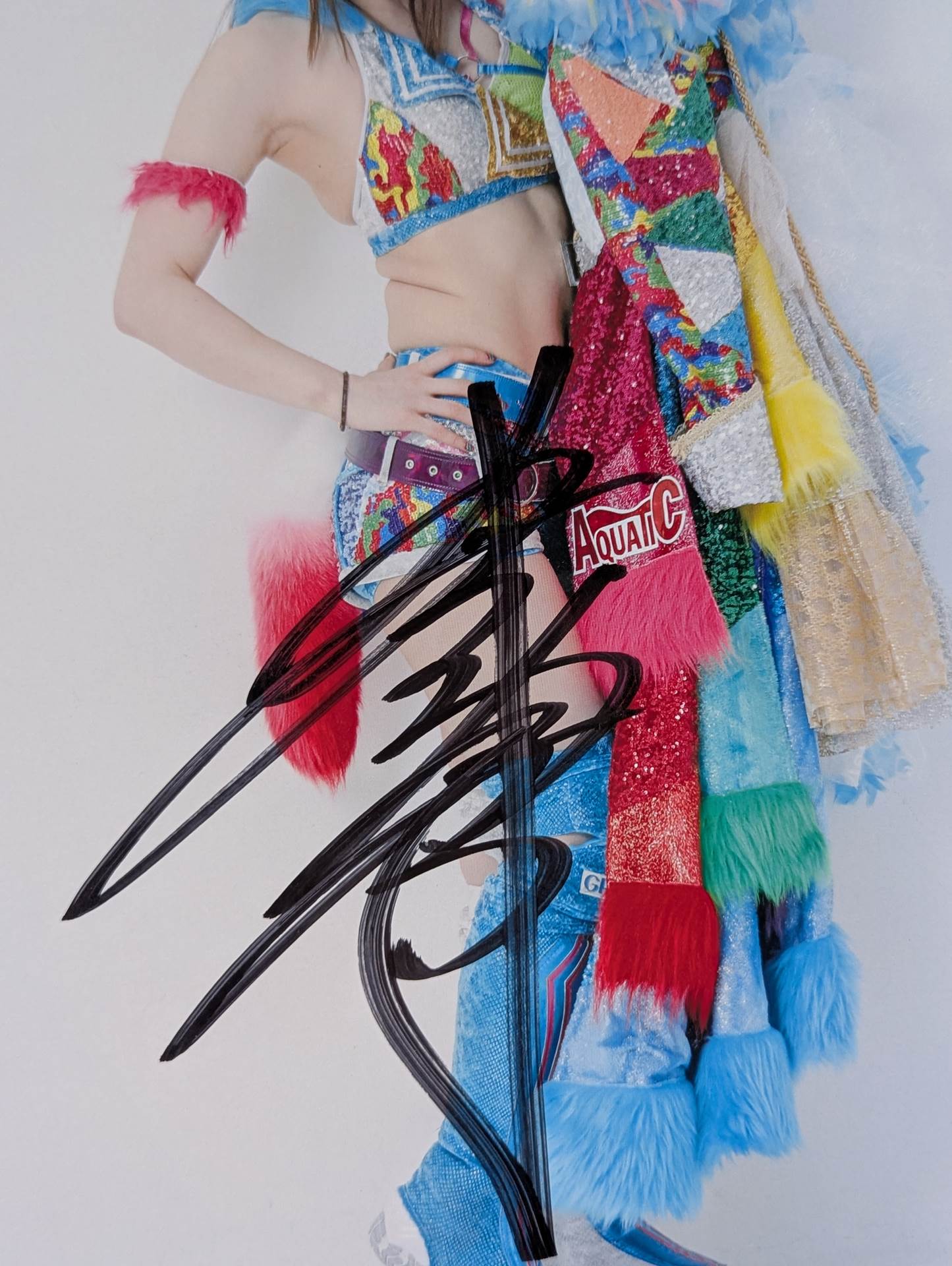 岩谷麻優 直筆サイン入り スターダムポートレート(U-6) – 闘道館