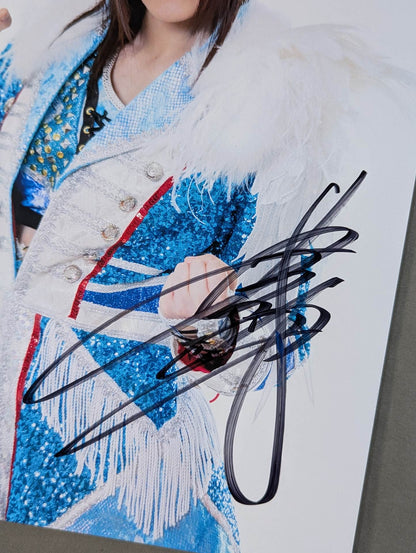 岩谷麻優 直筆サイン入り スターダムポートレート(U-7)