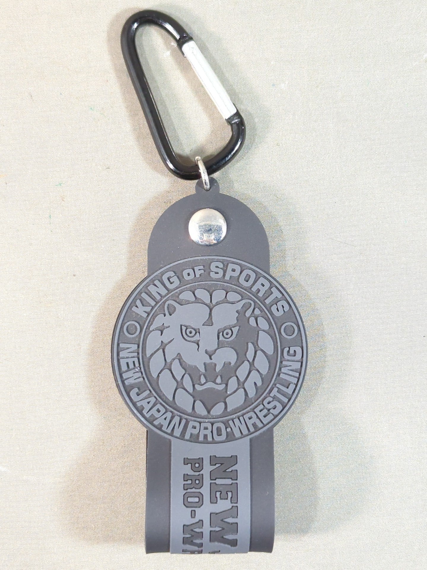 ライオンマーク タオルホルダー(黒)