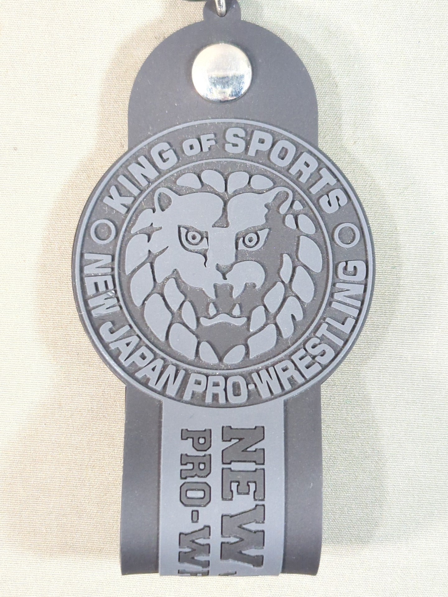 ライオンマーク タオルホルダー(黒)