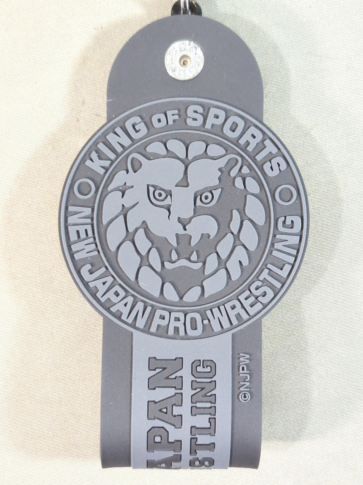 ライオンマーク タオルホルダー(黒)