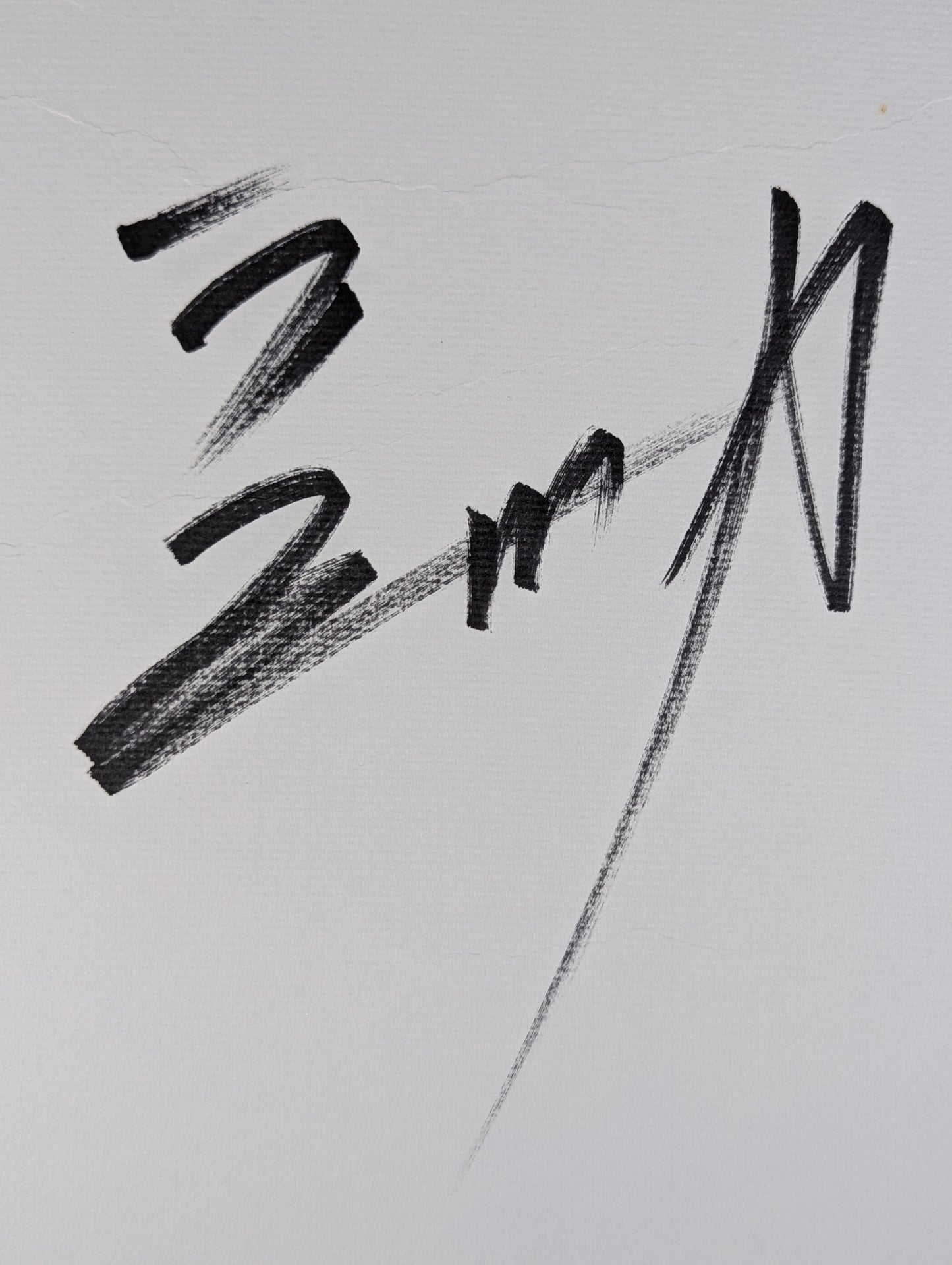 長州力(横書き)