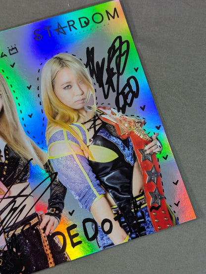 スターライト・キッド＆渡辺桃＆鹿島沙希 キラポートレート(A-1)