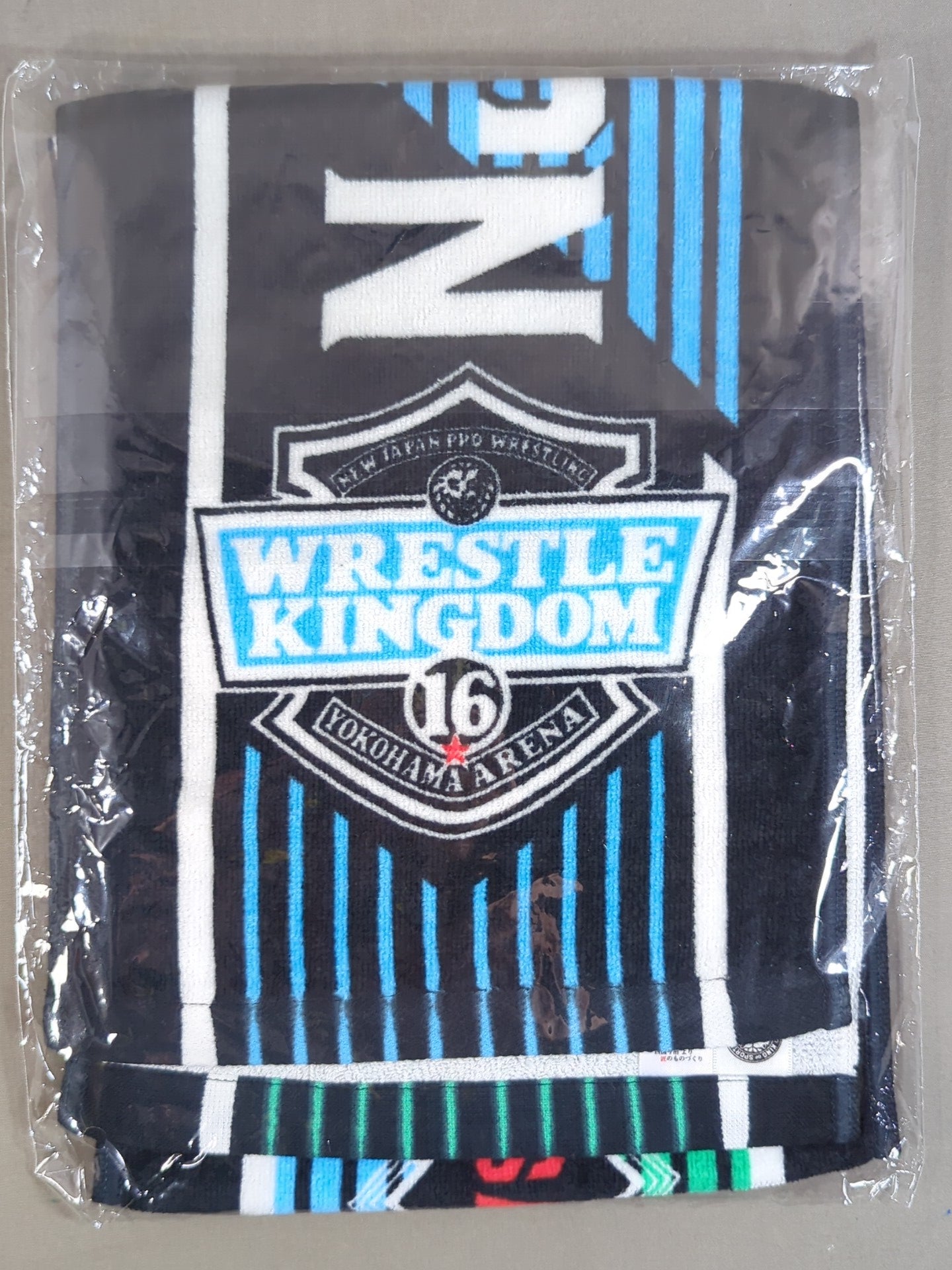 ★NJPW vs NOAH★ WRESTLE KINGDOM16 Tournament Commemorative Muffler Towel