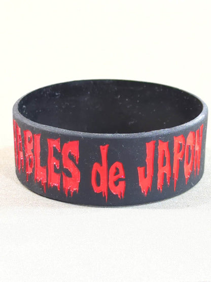 L･I･J シリコンラバーバンド(ブラック×レッド)