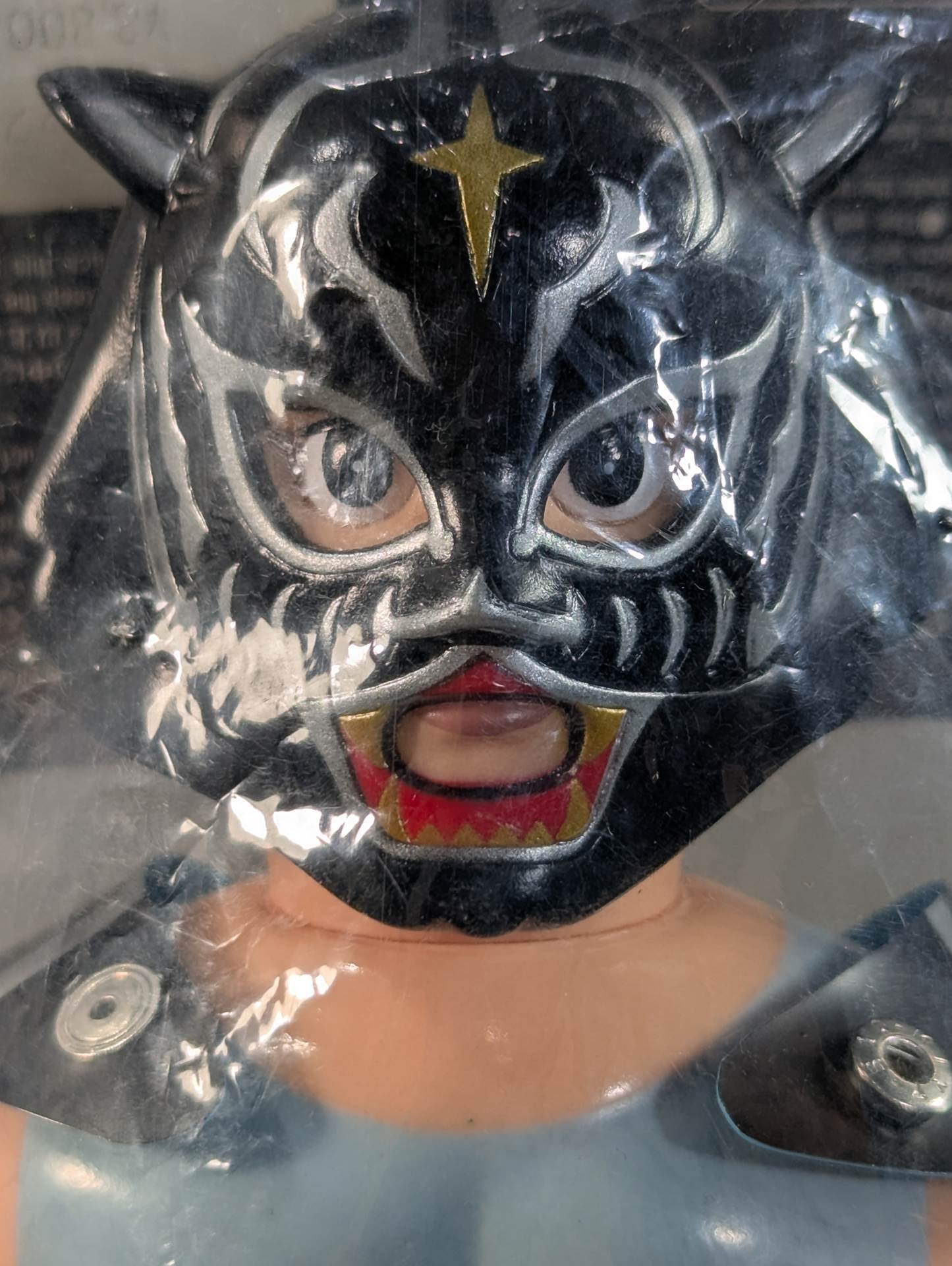 ☆ソフビ・ファイティングシリーズ☆ 初代ブラックタイガー(後期版