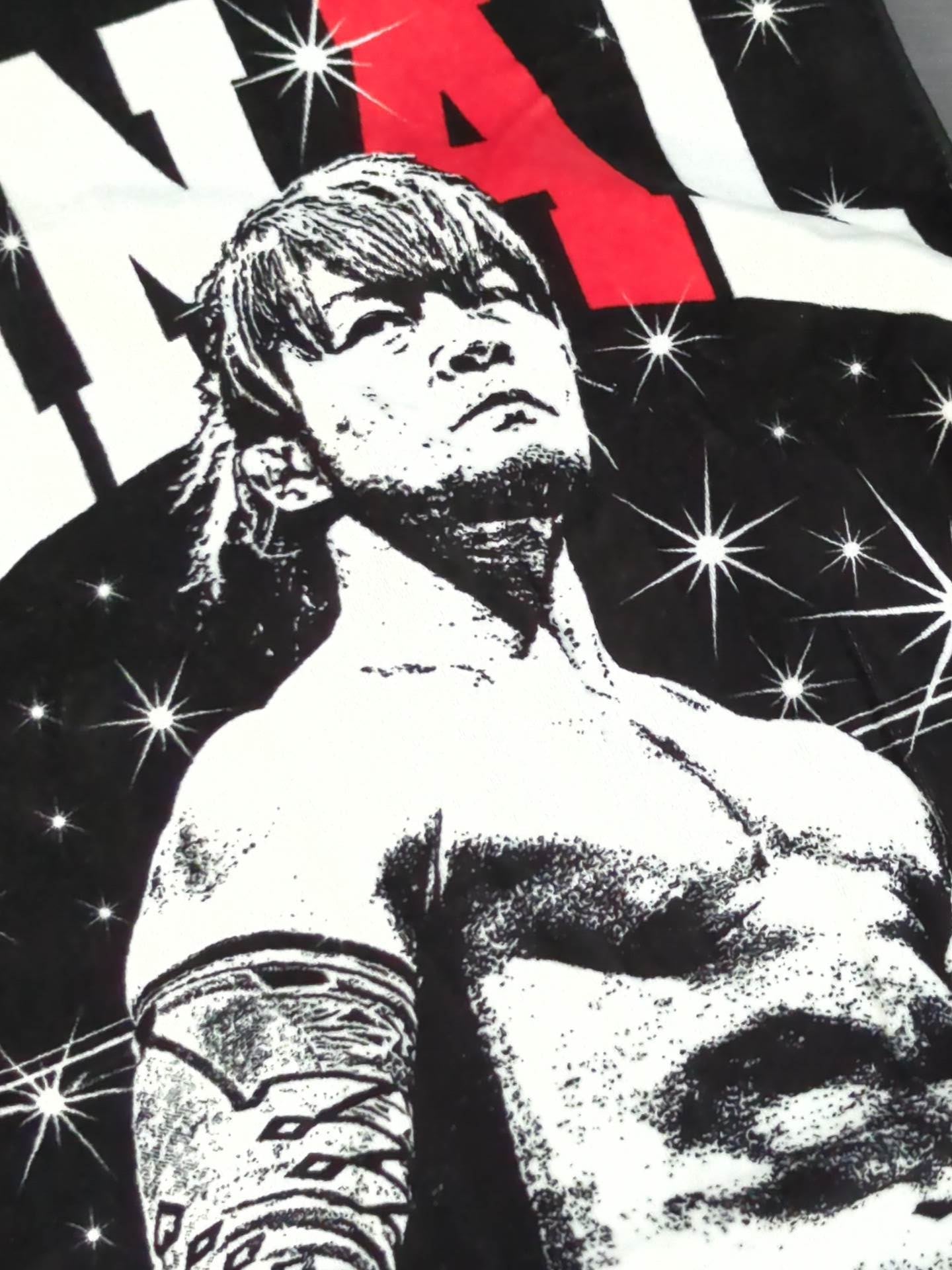 Hiroshi Tanahashi  "FINAL ACE COUNTDOWN" Bath Towel