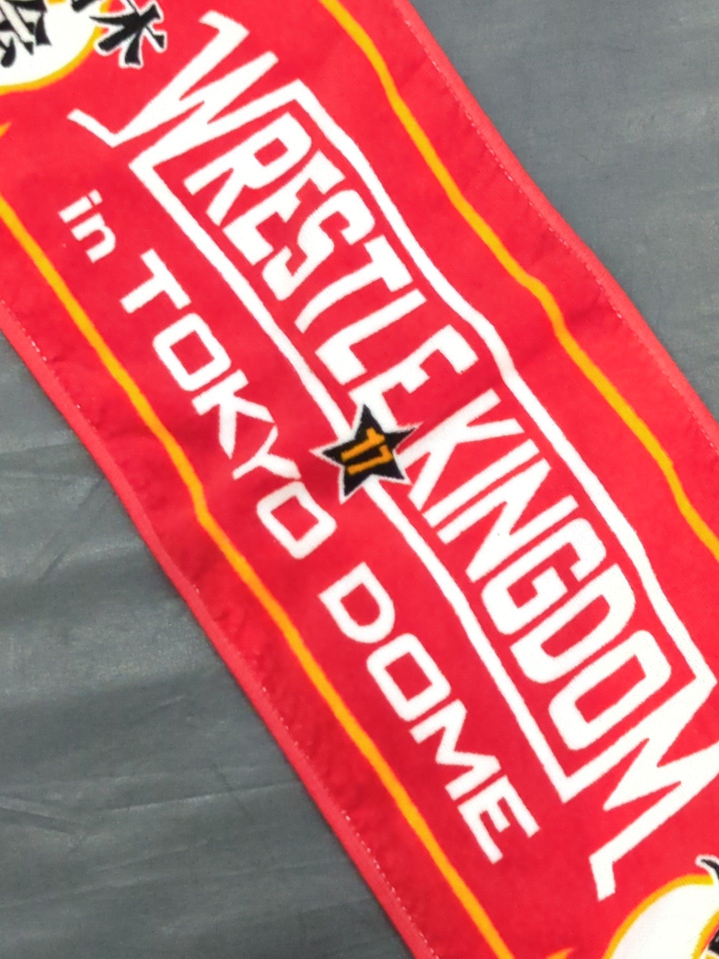 ★WRESTLE KINGDOM17★ Games Commemorative Muffler Towel