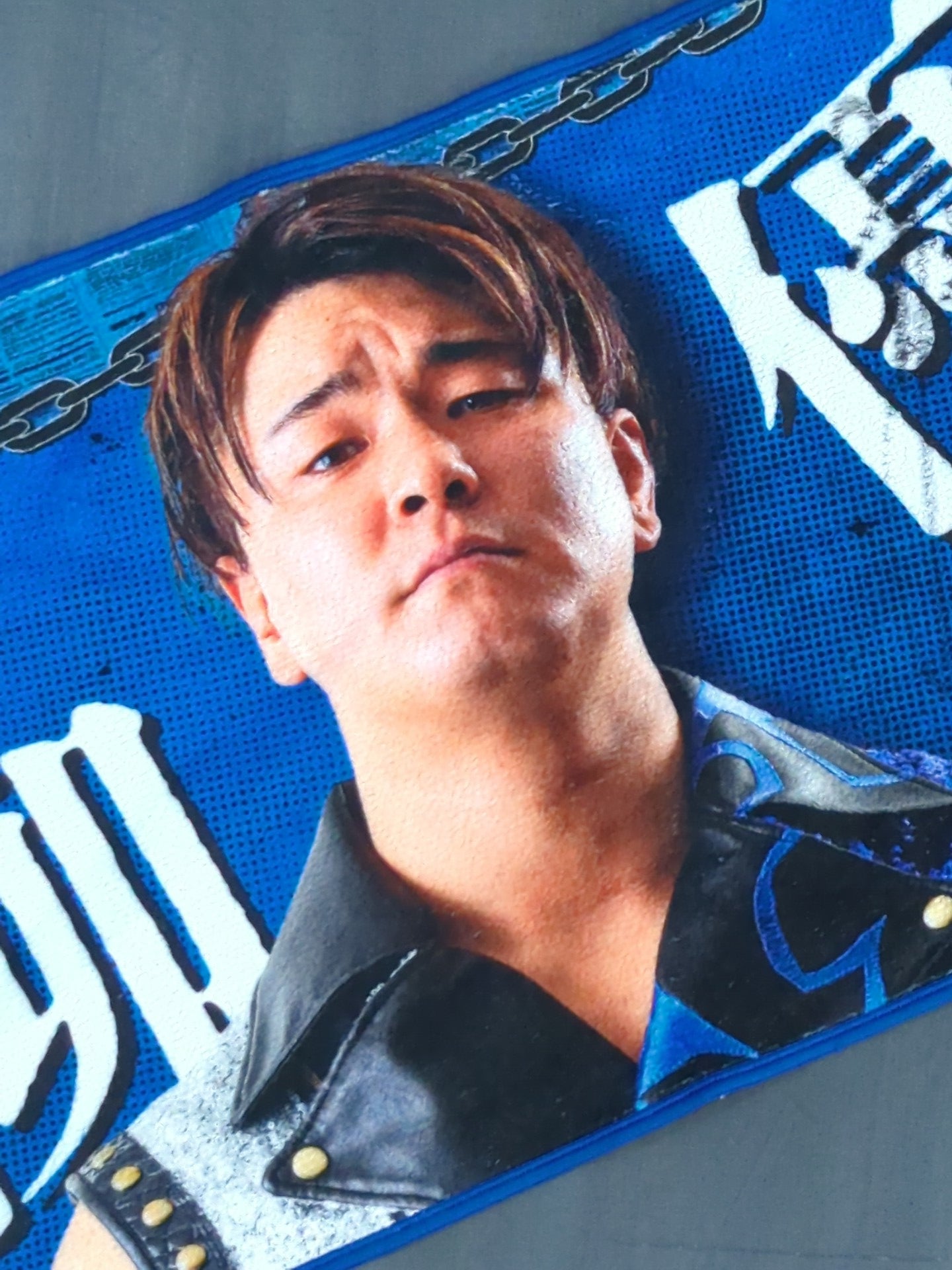 【hand signed autograph】 Yuma Aoyagi  Cheering towel