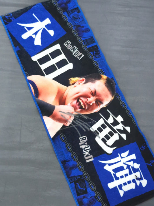 【hand signed autograph】 Ryuki Honda support towel