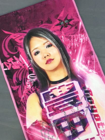 【hand signed autograph】 Saya Toyoda support towel