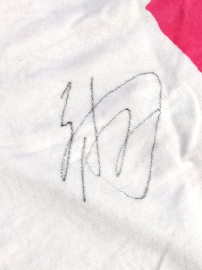 【Kaori Yoneyama  hand signed autograph 】YMZ Face Towel